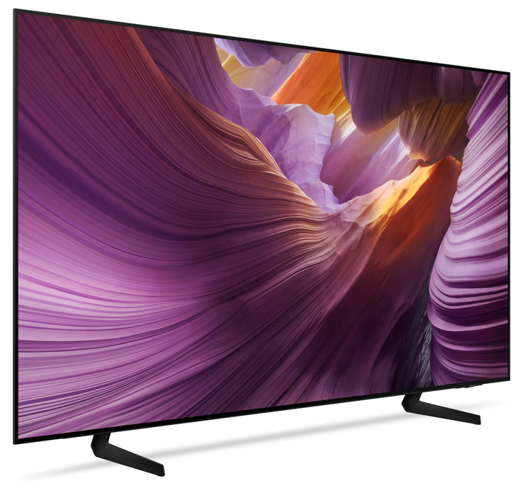 Téléviseur intelligent DELO SAMSUNG S85F UHD 4K de 55 po avec Vision AI et système d’exploitation Tizen (QN55S85FAFXZC) - modèle 2025