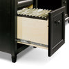 Edge Water 65.12" Executive Desk with 4 Drawers - Estate Black | Bureau président Edge Water de 65,12 po à 4 tiroirs - noir Estate