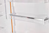 Unique Classic Retro 28" 17 Cu Ft. Bottom Mount Refrigerator - Orange - UNQ-455L O AC | Réfrigérateur Classic Rétro d’Unique de 28 po et de 17 pi3 à congélateur inférieur - orange - UNQ-455L O AC
