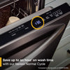 Whirlpool 24" 47 dBA Built-In Dishwasher - Fingerprint Resistant Black Stainless Steel - WDTS8024SV | Lave-vaisselle encastré Whirlpool de 24 po, 47 dBA – acier inoxydable noir résistant aux traces de doigts - WDTS8024SV