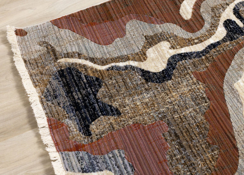 Carpette Janey multicolore - 7 pi 10 po x 10 pi 2 po
