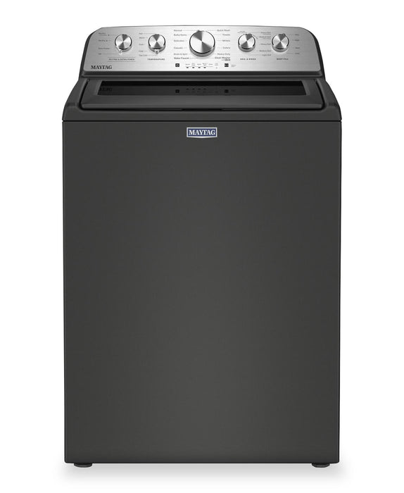 Laveuse Maytag à chargement par le haut de 5,5 pi3 avec agitateur et option Animal Pet Pro - noir volcan - MTW5605RU