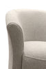Ethan 31" Linen-Look Fabric Tub-Style Accent Chair with Wood Legs – Linen  | Fauteuil d’appoint Ethan de style gondole de 31 po en tissu d’apparence lin avec pattes en bois - lin