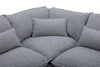 Monaco 4-Piece Sectional - Grey | Sofa sectionnel Monaco 4 pièces - gris | MONAGSEC