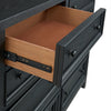 Casa Bedroom 8-Drawer Dresser, 54"W x 44"H, Wood - Black | Commode Casa de 54 po (l) x 44 po (H) à 8 tiroirs en bois pour la chambre à coucher - noire