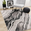 Plasma Black Grey Area Rug - 5'3" x 7'7" | Carpette Plasma gris et noir - 5 pi 3 po x 7 pi 7 po