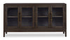 Metro Dining Server with Storage, 60"W - Brown | Desserte de salle à manger Metro de 60 po (L) avec rangement - brune