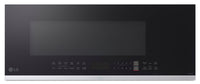  Four à micro-ondes à hotte intégrée intelligent à profil bas LG de 1,3 pi3 avec cuisson par capteur - MVEF1337F 