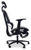 Sealy® Diego 26.3” Adjustable Office Chair with Mesh Padding & Footrest - Black | Chaise de bureau réglable Diego de Sealy de 26,3 po avec rembourrage en mailles et repose-pied - noire