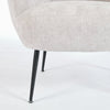 Nova 28.7" Boucle Fabric Accent Chair – Light Grey | Fauteuil d’appoint Nova de 28,7 po en tissu bouclé - gris clair