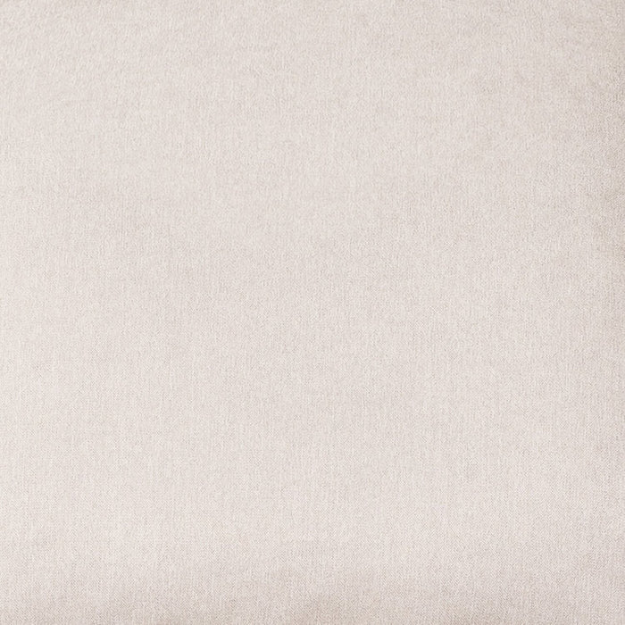 Sofa sectionnel modulaire de style cocon Eclipse 4 pièces en tissu d’apparence lin avec coussins réversibles en duvet et plumes - blanc lin