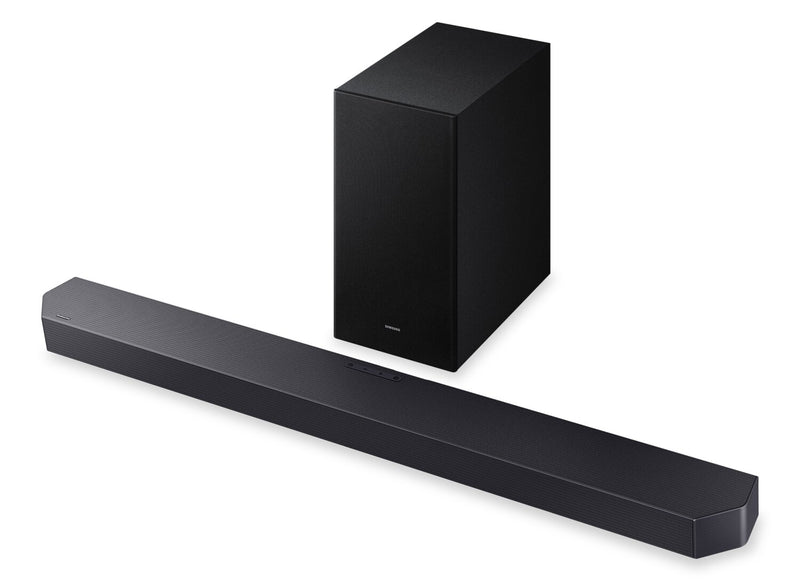 Barre de son à 3.1.2 canaux SAMSUNG de série Q avec caisson d’extrêmes graves sans fil (HW-Q600F/ZC)