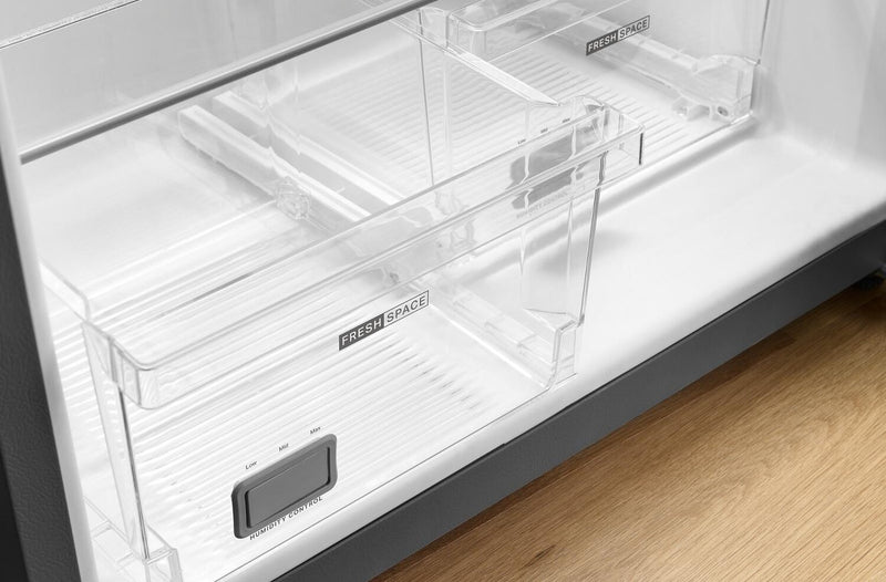Réfrigérateur Whirlpool de 19 pi³ et de 29,5 po à congélateur supérieur - blanc - WRTX5419SW
