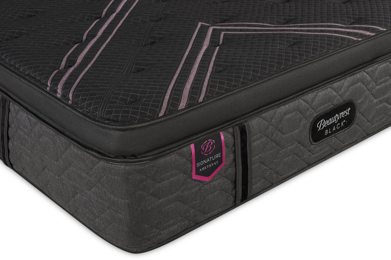 Matelas à Euro-plateau Amethyst Signature de Beautyrest BlackMD pour très grand lit