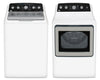 GE 4.9 Cu. Ft. Top Load Washer and 7.2 Cu. Ft. Gas Dryer with SaniFresh | Laveuse à chargement par le haut 4,9 pi3 et sécheuse à gaz 7,2 pi3 de GE avec cycle SaniFresh