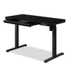 Metro 47.24” Height-Adjustable Office Desk with Storage and USB Ports - Black | Bureau Metro de 47,24 po à hauteur réglable avec rangement et ports USB - noir