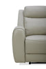 Reign 41.25" Top-Grain Genuine Leather Power Reclining Chair with USB Port - Deltona Moonshine Taupe | Fauteuil à inclinaison électrique Reign de 41,25 po en cuir véritable de qualité supérieure avec port USB - taupe clair de lune Deltona