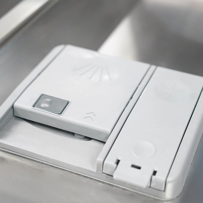 Lave-vaisselle encastré Danby de 18 po et de 51 dBA avec commandes à l’avant - blanc - DDW18D1EW