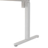 Loft 47.24” Height-Adjustable Office Desk with Storage and Wireless Charging - Natural | Bureau Loft de 47,24 po à hauteur réglable avec rangement et recharge sans fil - naturel