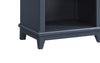 Quinn Bedside 1-Drawer Nightstand with Shelf, 24"W x 26"H - Blue | Table de nuit Quinn de 24 po (L) x 26 po (H) à 1 tiroir avec tablette - bleue
