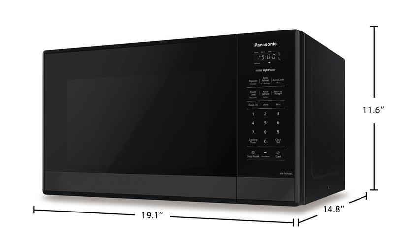 Four à micro-ondes compact Panasonic de 0,9 pi3 - NNSG448SC