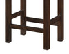 Noah 60” Modern Dinette with 3 Counter-Height Stools and USB Ports - Espresso | Coin-repas moderne Noah de 60 po avec 3 tabourets de hauteur comptoir et ports USB - espresso