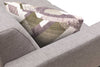 Kort & Co. Freeman 63" Linen-Look Fabric Loveseat with Wood Legs and Tufted Back Cushions - Dove White | Causeuse Freeman de Kort & Co. de 63 po en tissu d’apparence lin avec pattes en bois et coussins de dossier capitonnés - blanc colombe