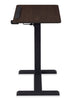 Aaron 26.77" Portable Lift-Top Office Desk with Adjustable Height - Walnut |Bureau portatif Aaron de 26,77 po à hauteur réglable avec dessus relevable – noyer