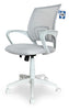 Sealy® Raven 25.2” Adjustable Ergonomic Office Chair with Mesh Padding - White | Chaise de bureau ergonomique réglable Raven de Sealy de 25,2 po avec rembourrage en mailles - blanche