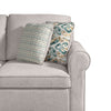Scott Living Haven 3-Piece Left-Facing Chenille Fabric Cuddler Sleeper Sectional - Grey | Sofa-lit sectionnel enveloppant de gauche Haven de Scott Living 3 pièces en tissu de chenille - gris