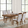 Ember 5pc Dining Set with Table & 4 Chairs, 74-92"W - Grey & Brown | Ensemble de salle à manger Ember 5 pièces avec table, 74 po à 92 po (L), et 4 chaises - gris et brun