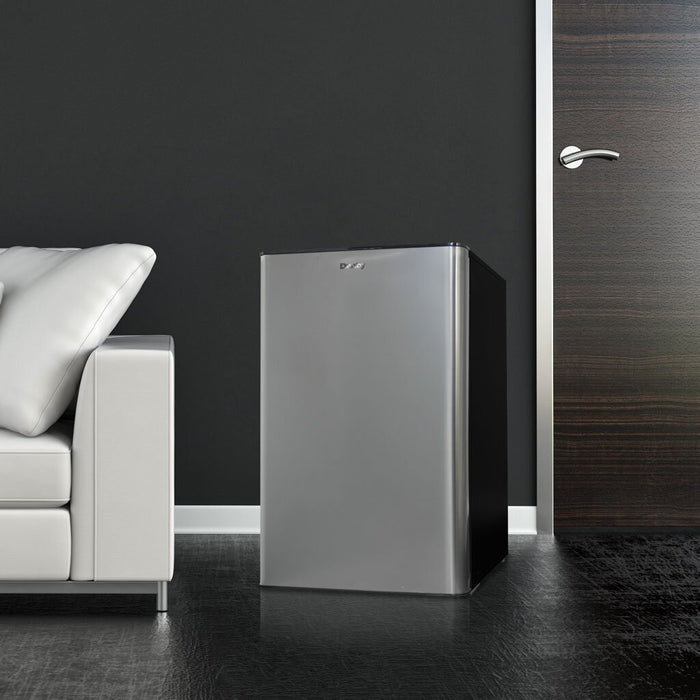 Mini réfrigérateur compact Danby de 4,4 pi³ et de 20,62 po à 1 porte - acier inoxydable - DAR044A9SLDB