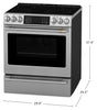 Café 30" 5.7 Cu. Ft. Electric Range with Dynamic Bake - Stainless Steel - CRS70XAWCS1  | Cuisinière électrique Café de 5,7 pi3 et de 30 po avec cuisson dynamique - acier inoxydable - CRS70XAWCS1  | CRS70XA1