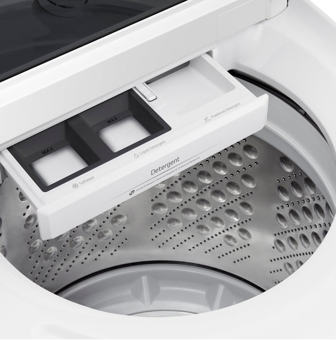Laveuse intelligente LG à chargement par le haut de 5,8 pi3 avec EasyUnload et détection IA - blanc alpin - WT8200CW