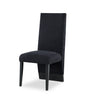 Vega 7pc Dining Set with Table & 6 Chairs, Marble Look, Pedestal Base, 82"W - Black & White | Ensemble de salle à manger Vega 7 pièces avec table de 82 po (L), imitation de marbre, base piédestal et 6 chaises - noir et blanc