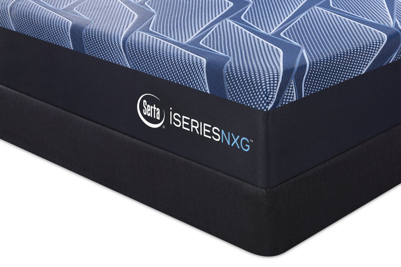 Ensemble matelas luxueux ferme à plateau régulier NXG1200 iSeries de Serta pour lit double