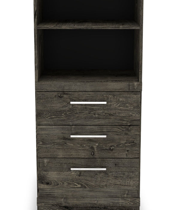 Section latérale Camden de 23,35 po avec rangement - chêne albâtre