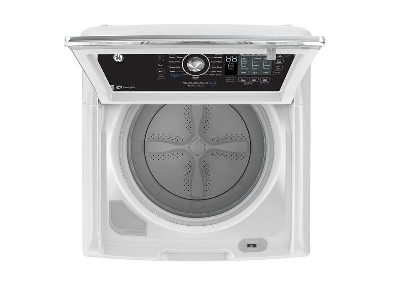 Laveuse GE à chargement par le haut de 5,3 pi³ avec système de lavage Infusor - blanc - GTW681BMRWS
