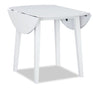Bryn Drop-Leaf Dining Table, 42" Round - White | Table de salle à manger ronde Bryn de 42 po avec abattant - blanche