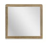 Sable 5pc Bedroom Set with Bed, Dresser & Mirror, Light Brown - King Size | Ensemble de chambre à coucher Sable brun clair 5 pièces avec lit, commode et miroir - format très grand lit