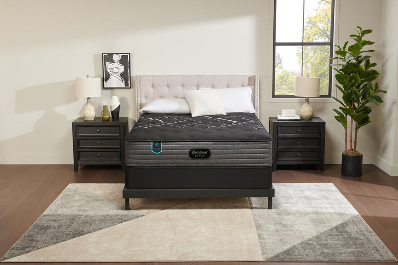 Matelas ferme à plateau régulier Cornerstone Suite de série Hotel de Beautyrest BlackMD pour lit double