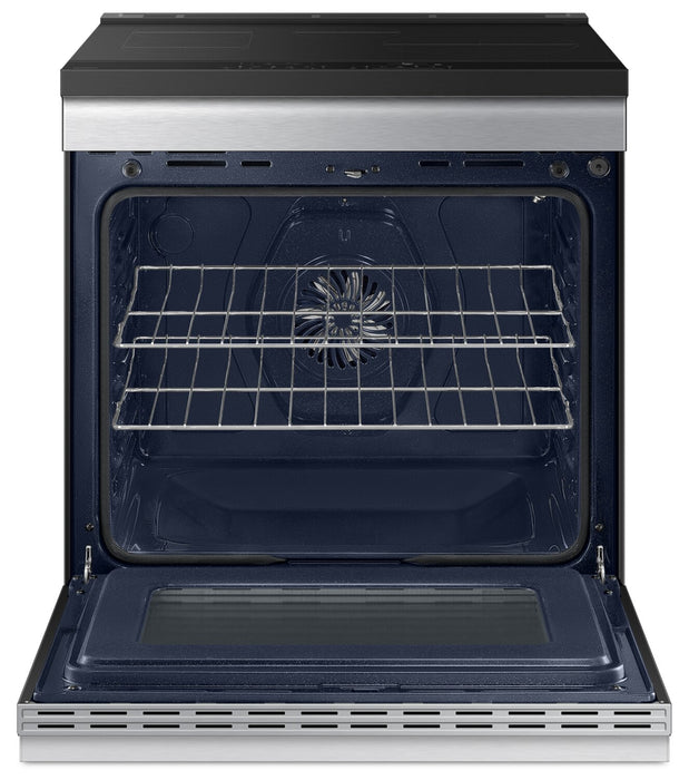 Cuisinière intelligente à induction encastrée Samsung de 6,3 pi³ avec Air Sous Vide - acier inoxydable - NSI6DG9500SRAC