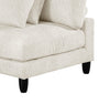 Lounge 6-Piece Chenille Modular Sectional – Beige  | Sofa sectionnel modulaire Lounge 6 pièces en chenille - beige