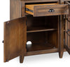 Wesley 80" Traditional TV Stand with Storage and Cable Management for TVs up to 85" - Toasted Nutmeg | Meuble pour téléviseur traditionnel Wesley de 80 po avec rangement et système de gestion des câbles