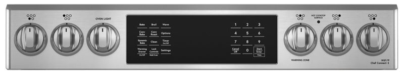 Cuisinière électrique Café de 5,7 pi3 et de 30 po avec cuisson dynamique - acier inoxydable - CRS70XAWCS1 