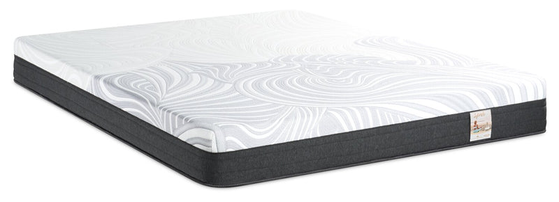Matelas ferme à plateau-coussin dans une boîte Spa 8 de Springwall pour lit double