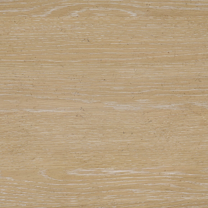Ensemble de salle à manger Aspen 6 pièces avec table à rallonge, 80 po à 104 po, banc et 4 chaises en tissu - naturel