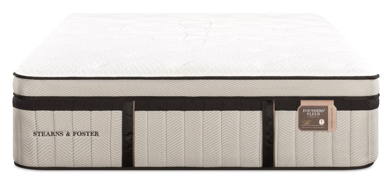 Matelas luxueux à Euro-plateau Middlesbrough de Stearns & Foster pour lit double