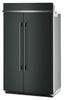 Kitchenaid 48" 29.4 Cu. Ft. Built-In Side-by-Side Refrigerator – Juniper - KBSN748SJP | Réfrigérateur encastré KitchenAid de 29,4 pi3 et de 48 po à compartiments juxtaposés - genièvre - KBSN748SJP