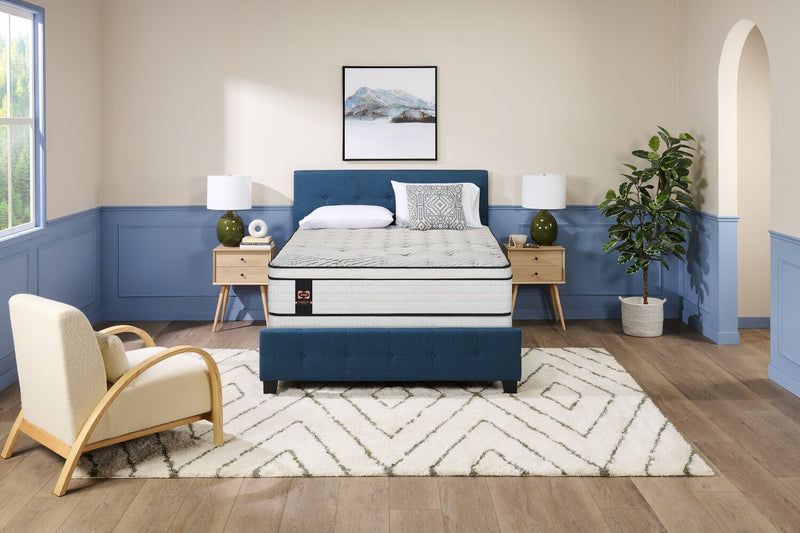 Matelas moelleux à Euro-plateau Alora PosturepedicMD Plus de Sealy pour lit simple